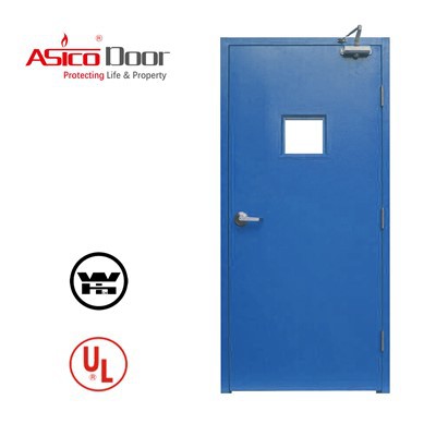 Pintu Logam Berongga Dengan Kunci